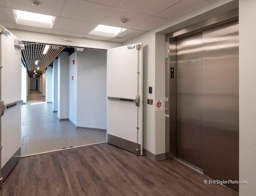 Walter Reed Veterans Apartments Interior—Elevator
